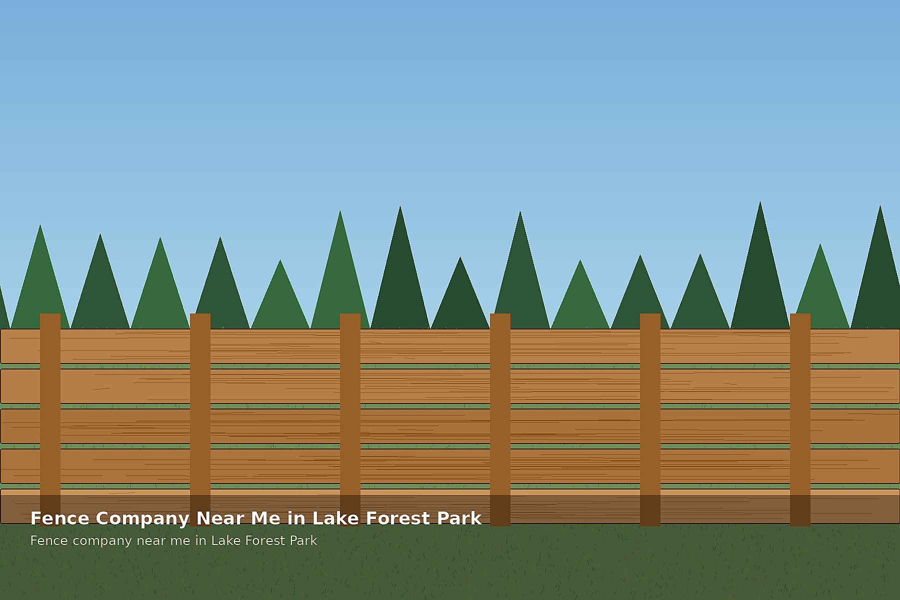 fence company near me in Lake Forest Park privacy fence installation and fence repair