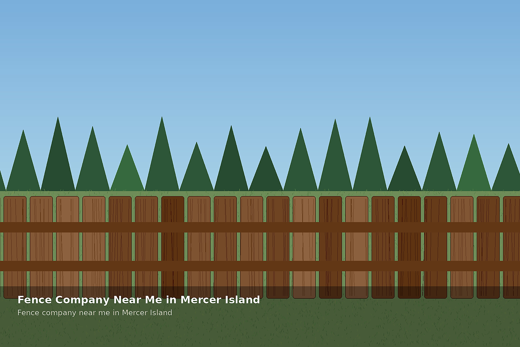 fence company near me in Mercer Island privacy fence installation and fence repair