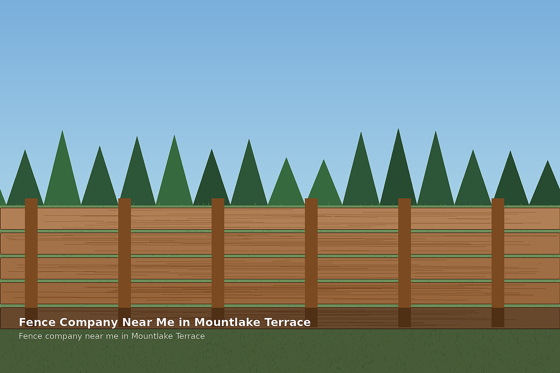 fence company near me in Mountlake Terrace privacy fence installation and fence repair
