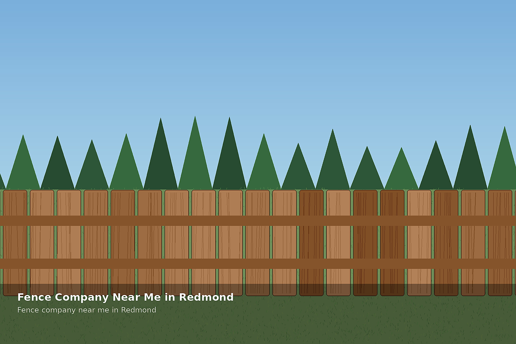 fence company near me in Redmond privacy fence installation and fence repair