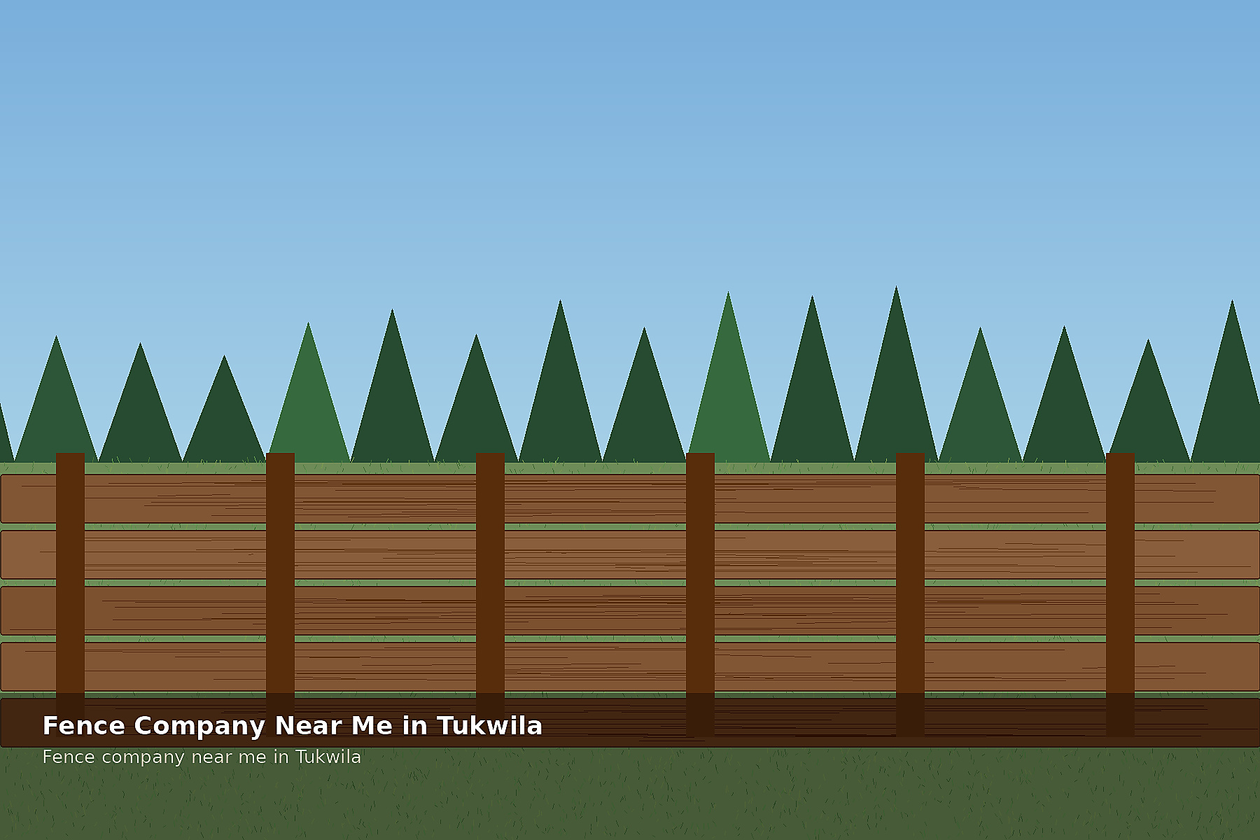 fence company near me in Tukwila privacy fence installation and fence repair